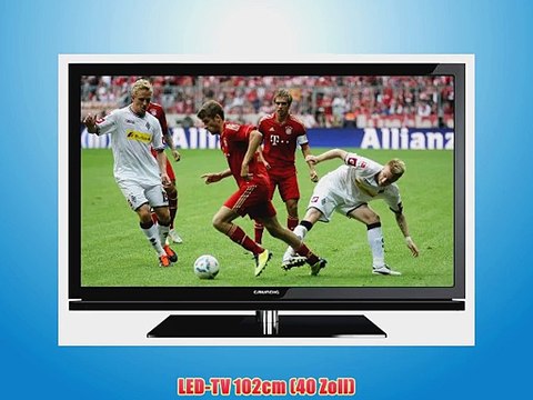 Grundig 40 VLE 8130 BG 102 cm (40 Zoll) LED-Backlight-Fernseher EEK A (Full HD 400 Hz DVB-T/C/S2
