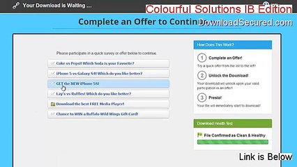 Colourful Solutions IB Edition Free Download - Download Here