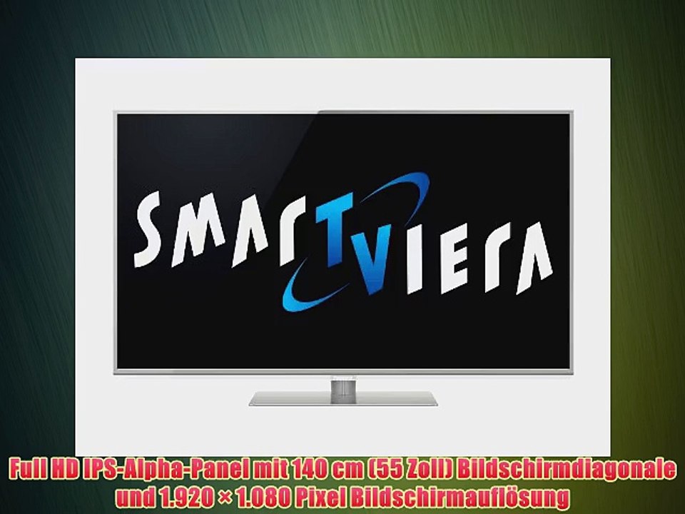 Panasonic TX-L55DT50E 140 cm (55 Zoll) 3D LED-Backlight-Fernseher EEK A  (Full-HD 1600 Hz bls