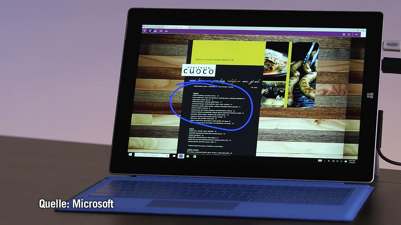 Microsoft enthüllt Holo-Brille und Windows 10-Details