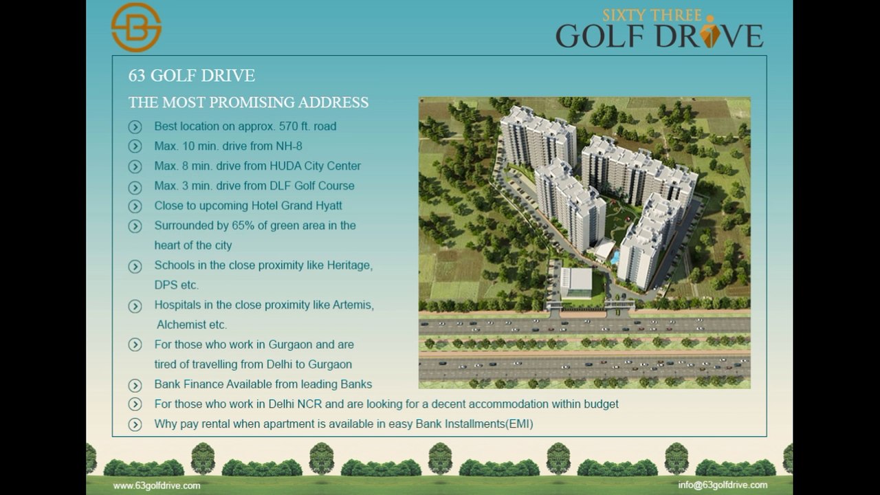 63 Golf Drive Haryana Government Approved Affordable Group Housing Project in Sector 63 Gurgaon