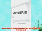 Toshiba REGZA 19 AV 606 P 483 cm (19 Zoll) 16:9 HD-Ready LCD-Fernseher wei?