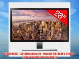 U28D590DS - LED-Bildschirm 28 - Ultra HD 4K (3840 x 2160p) - silber metallic/matt schwarz