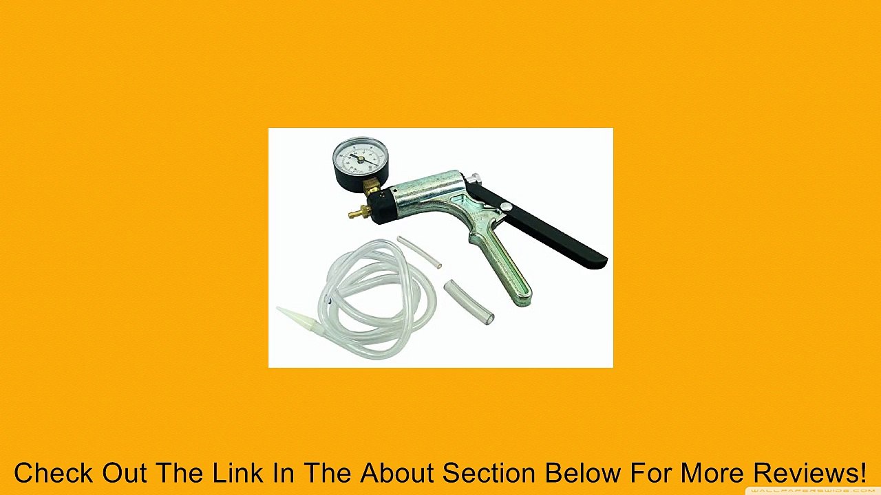 Lisle 75000 Zinc Die Cast Vacuum Pump Review