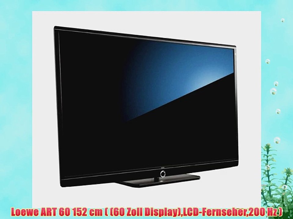 Loewe ART 60 152 cm ( (60 Zoll Display)LCD-Fernseher200 Hz )