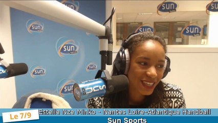 SUN Sport - Estelle Nze Minko, Nantes Loire Atlantique Handball - 22 janvier 2015