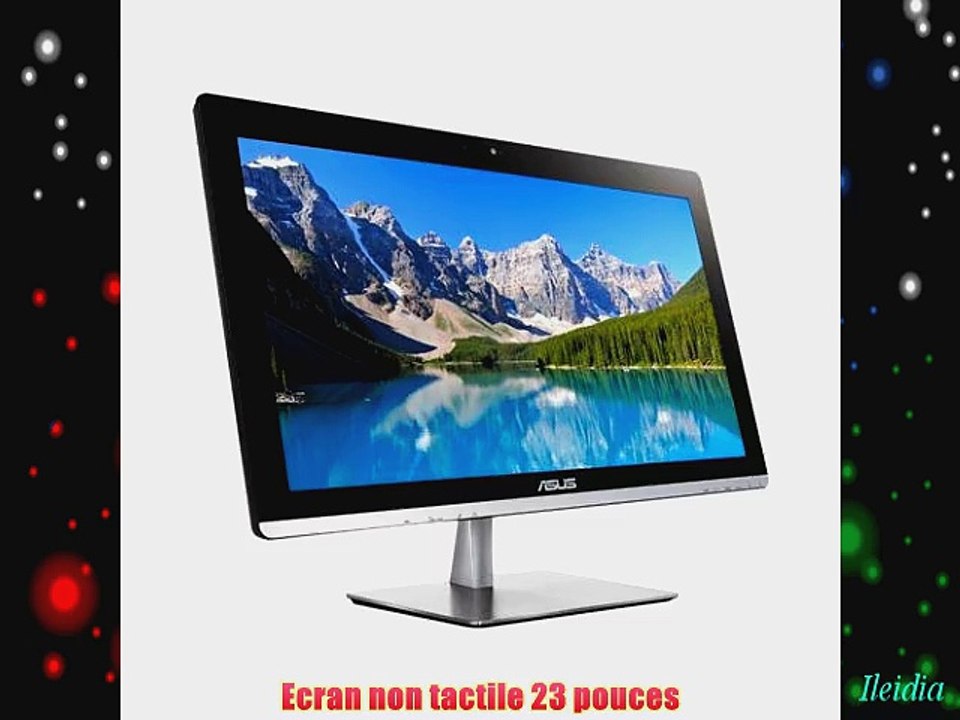 Asus ET2321INKH-B019Q Ordinateur de bureau Tout-en-Un 23 Noir (Intel Core i3 4 Go de RAM Disque