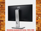 Dell U2414H Ecran Moniteur LCD 24 (6096 cm) 1920 x 1080 8 ms HDMI/Display Port