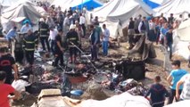 Kahramanmaraş Çadır Kentteki Yangında, Suriyeli 3 Yaşındaki Ahmet Öldü, Kardeşi Yaralandı