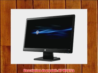 HP W2072A Ecran PC Ecran LCD 20  200 cd/m?