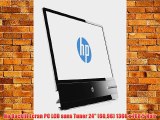 Hp Backlit Ecran PC LCD sans Tuner 24 (6096) 1366 x 7685 Noir