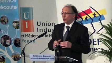 La conférence d'Yves Thréard à la Maison de l'Entreprise de l'Yonne