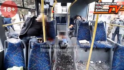 Ukrayna’da otobüs durağına saldırı