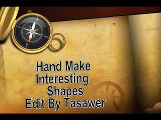 Interesting Shapes Video Hand Make