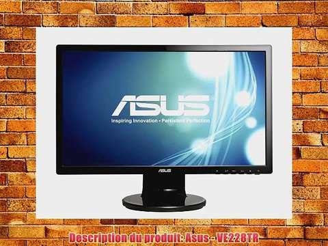 Asus VE228TR Ecran PC LED 215 (546 cm) 1920x1080 DVI VGA