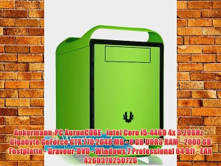 Download Video: Ankermann-PC AuronCUBE - Intel Core i5-4460 4x 3.20GHz - Gigabyte GeForce GTX 770 2048 MB -