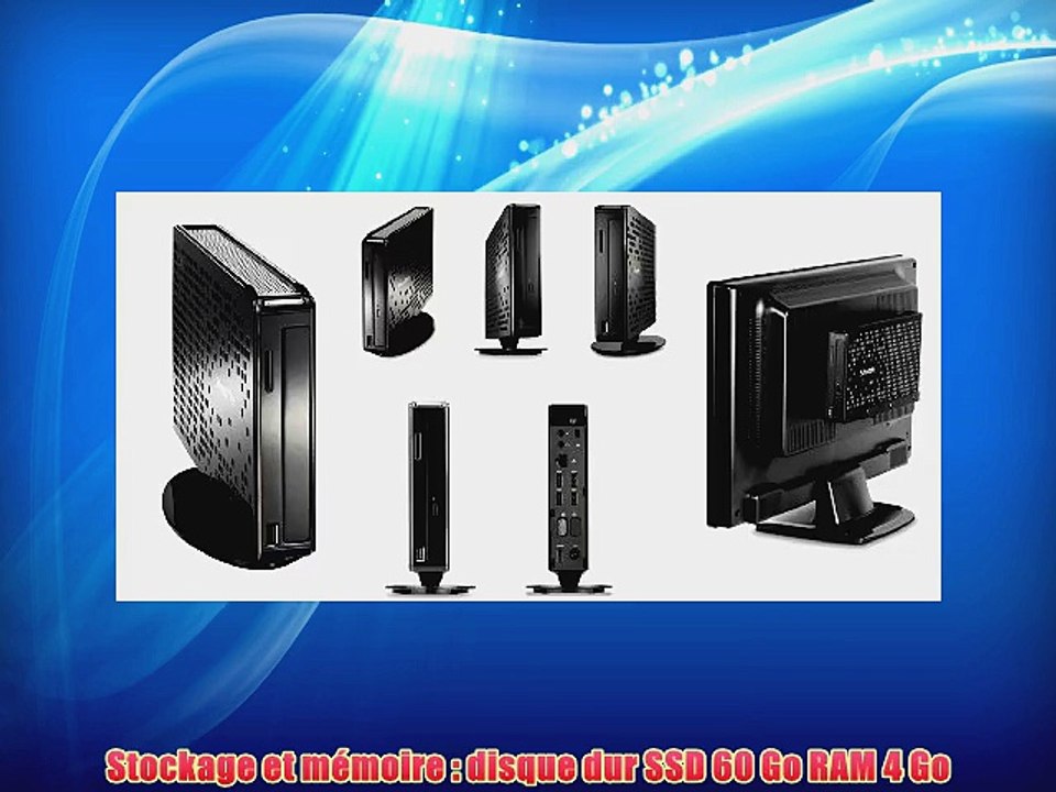 Sedatech Mini-PC Multimedia refroidissement passif! Unit? Centrale (Intel D2550 2x1.86Ghz Radeon