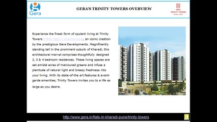 Download Video: Trinity Towers: Luxury Properties in Kharadi Pune