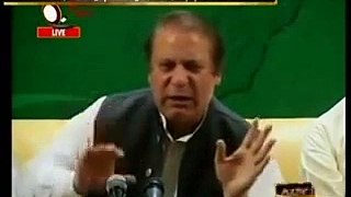 Nawaz Sharif Pissed off by a Great Question Of a Journalist in Press Conference