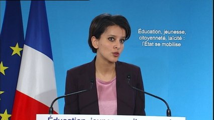 Education : Najat Vallaud-Belkacem détaille ses mesures en faveur de la laïcité