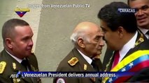 Venezuelan President delivers annual address