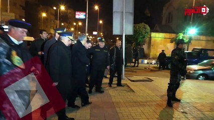 اتفرج مدير أمن القاهرة يتفقد الحالة الأمنية لكنيسة الكاتدرائية