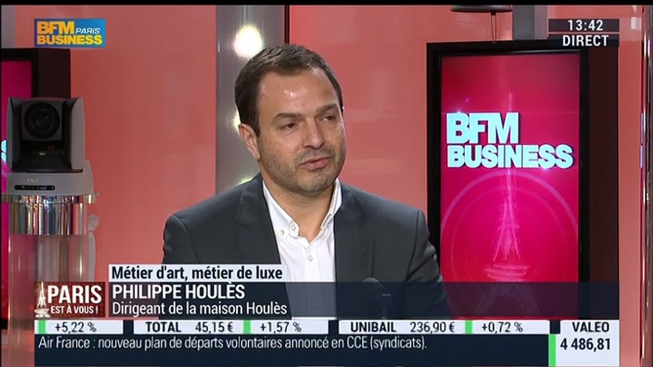 Métiers d'art, Métiers de luxe: Créateur et éditeur de passementerie, Philippe Houlès - 22/01