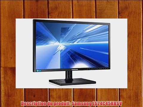 Samsung S24C450B/24LED 16:9 1080p VGA DVI HAS Ecran PC LED 24 1920 x 1080 5ms Tuner TV int?gr?