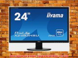 iiyama Prolite X2483HSU-B1 Ecran PC LED 24 (60 cm) 1920 x 1080 2 ms VGA/DVI/HDMI