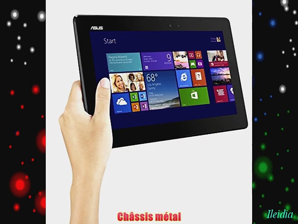 Asus Transformer Book T100TAM-BING-DK012B PC portable Hybride Tactile 101 M?tal (Intel Atom