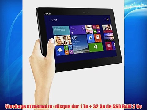 Asus Transformer Book T100TAM-BING-DK026B PC portable Hybride Tactile 101 M?tal (Intel Atom