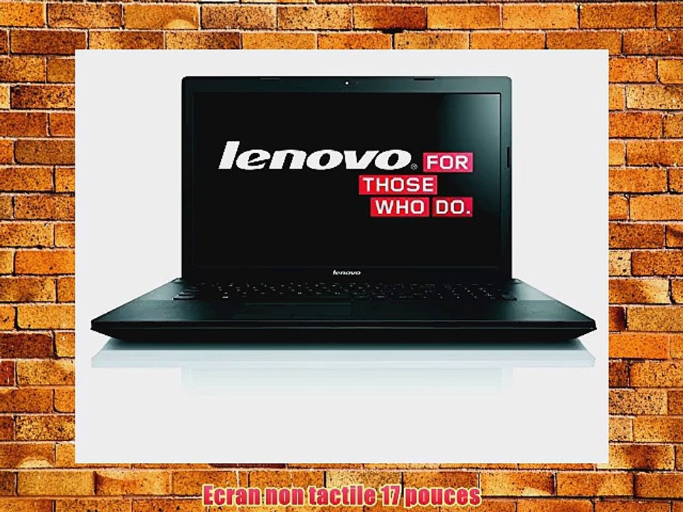 Lenovo G700 PC portable 17 Noir (Intel Pentium 4 Go de RAM disque dur 1 To Windows 8.1)