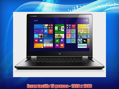 Lenovo Yoga 2 13 PC Portable Hybride Tactile 13'' Orange (Intel Core i5 8 Go de RAM 256 Go