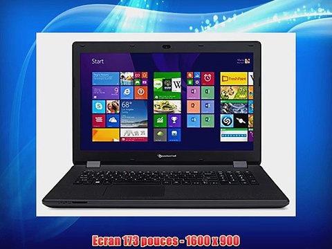 Packard Bell Easynote ENLG71BM-C7FW Ordinateur portable 173 Noir (Intel Celeron Disque Dur