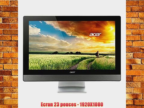 Acer Aspire Z3-615 Ordinateur de bureau Tout-en-un 23 (Intel Core i3 6 Go de RAM Disque dur