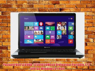 Packard Bell LE69KB-12504G50Mnsk Ordinateur Portable 17.3  500 Go Windows 8.1 Noir