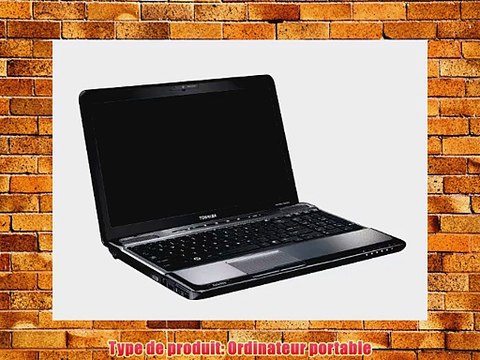Toshiba Satellite A660-12E Ordinateur portable 16 Intel Core i7-720QM 500 Go RAM 4096 Mo Windows