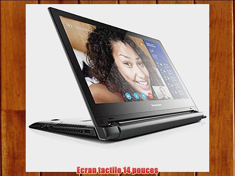 Lenovo Flex 2 14 D PC portable tactile 14 Noir (AMD A8 4 Go de RAM disque dur 1 To AMD 1 Go