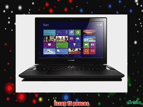 Lenovo Ideapad Y50-70 Ordinateur portable Gamer 15 Noir M?tal (Intel Core i7 Disque dur SSD