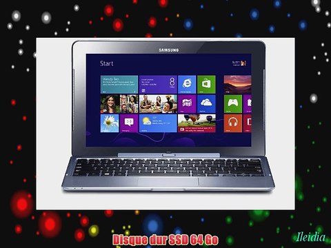 Samsung XE500T1C-K01FR Hybride tactile 11.6 (294 cm) Intel Atom Z2760 18 Ghz 64 Go RAM 2 Go