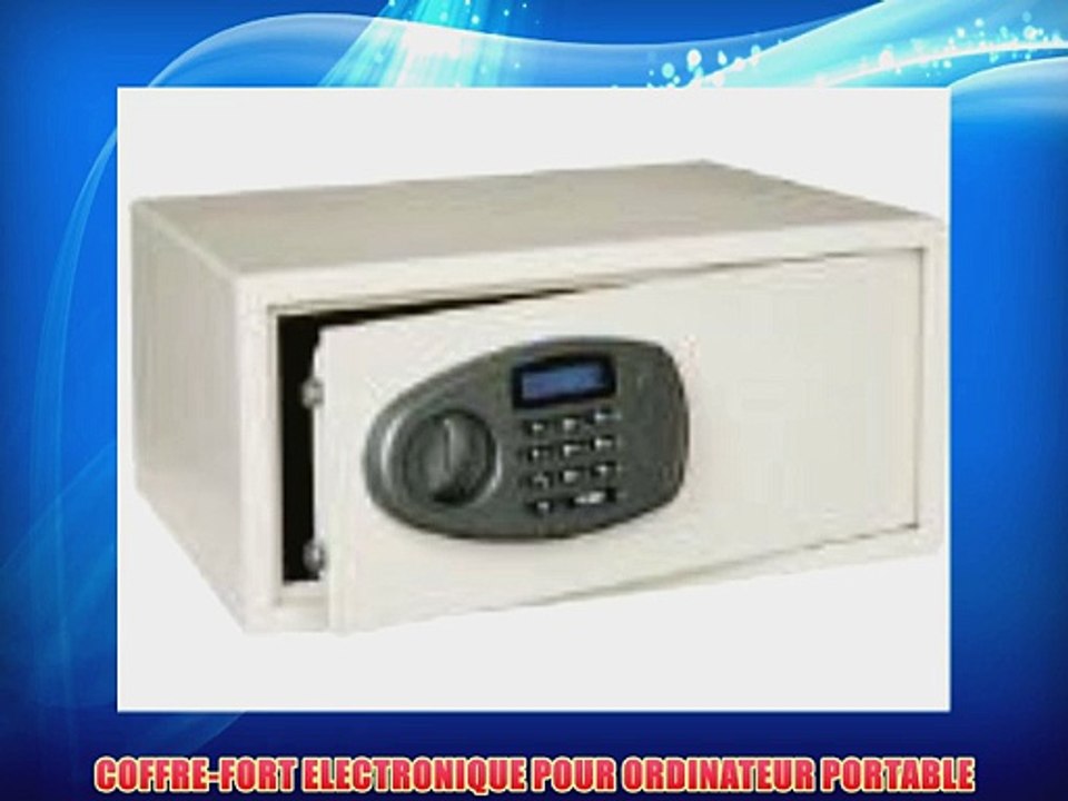 COFFRE-FORT ELECTRONIQUE POUR ORDINATEUR PORTABLE