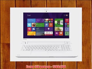 Toshiba Satellite L50-B-1PK PC portable 156 Blanc (Intel Core i5 8 Go de RAM Disque Dur 1 To