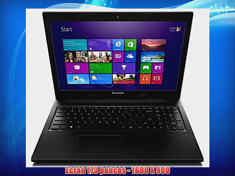Lenovo G710 Ordinateur portable 173 Noir (Intel Core i3 Disque Dur 1 To 4 Go de RAM Windows