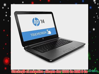 HP  14-r022nf PC portable tactile 14 Pierre Argent?e (Intel Core i5 8 Go de RAM disque dur