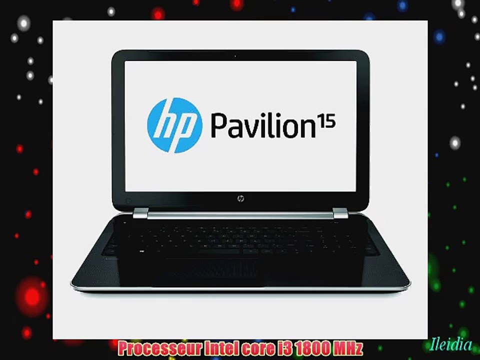 HP Pavilion 15-n042ef Ordinateur portable 15 (3810 cm) Intel Core i3 3217U 180 GHz 1 To 4 Go