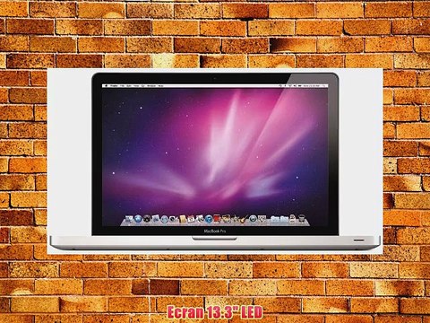 Apple MacBook Pro 13 MD101F/A (Core i5 25 GHz 500 Go 4 Go de RAM Intel HD graphics 4000)