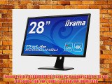 iiyama ProLite B2888UHSU-B1 Ecran PC Gaming LCD 28 (70 cm) LED 3840x2160 (4K / UHD) 1 ms VGA/DVI/HDMI/USB