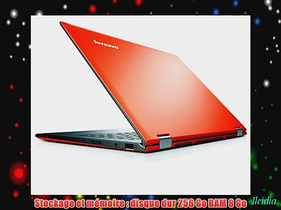 Lenovo Ideapad Yoga 2 Pro Ordinateur portable QHD  13 Orange (Intel Core i5 Disque dur SSD