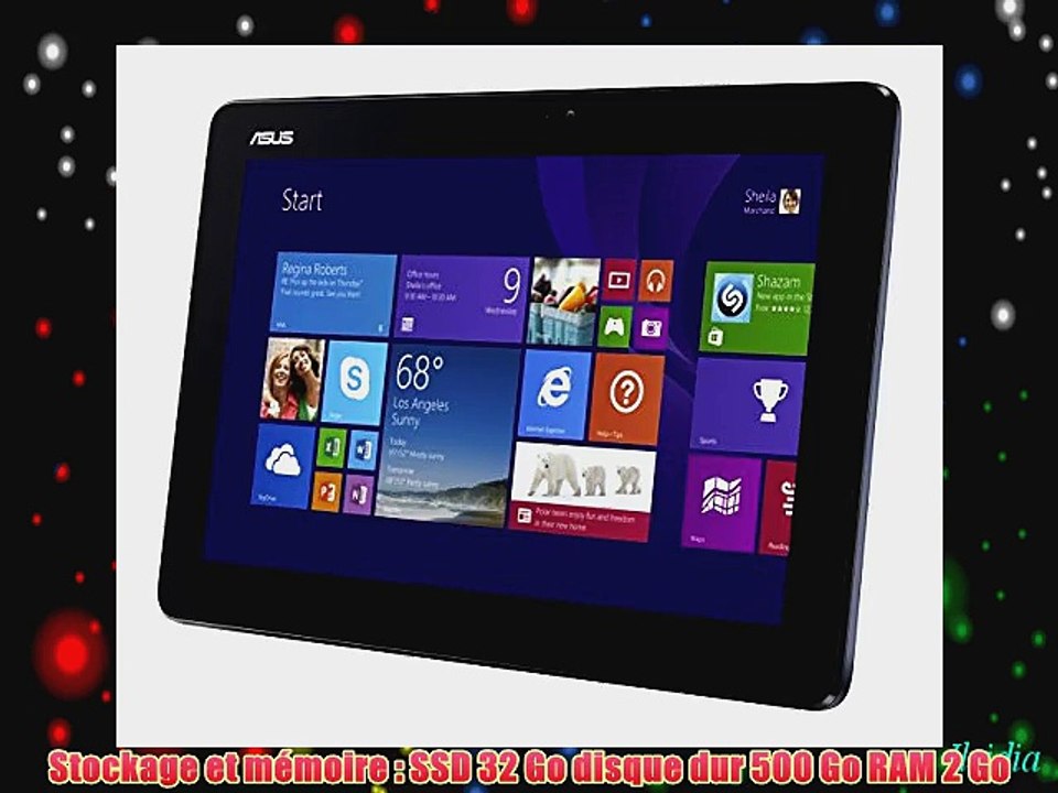 Asus T200TA-CP004H Transformer Book PC portable Hybride Tactile 11 Gris (Intel Atom 2 Go de