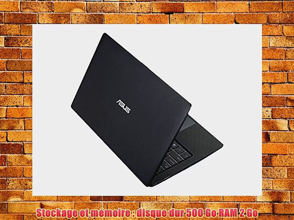 Asus F200MA-BING-KX376B Ultra portable 116 (2946 cm) Intel Celeron N2830 242 GHz 500 Go 2 Go